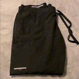 Black Sketcher Scrubs